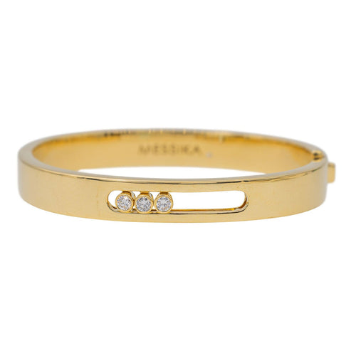 Bracelet Messika Bracelet Bangle Move Or jaune diamant 58 Facettes 3100793CN