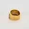 Bague 54 Bague bandeau or jaune et diamants 58 Facettes ASN03854