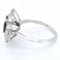 Bague Bague Marguerite Vintage en Or 18 Carats, Saphir Naturel et Diamants 58 Facettes 382