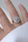 Bague Bague Ronde Cible Art Déco Diamants 58 Facettes
