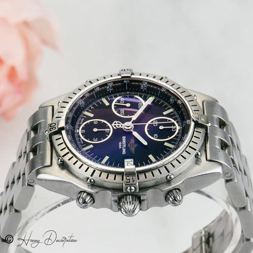 Breitling - Chronomat Automatik Herrenuhr Stahl 58 Facettes 2539