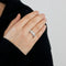 Bague 50 Bague or blanc et diamants 58 Facettes BO/240020