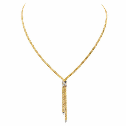 Collier Collier Maille palmier Or jaune Diamant 58 Facettes 2886203CN