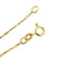 Collier Collier en or jaune avec pendentif rectangulaire et diamant 58 Facettes 38422