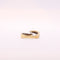Bague Bague Solitaire Diamant 0.3 carat or jaune et blanc 18k 58 Facettes