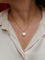 Pendentif Pendentif vintage rond diamants 0,20 ct 58 Facettes J420
