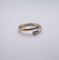 Bague 55 Bague Toi et Moi or blanc diamants 58 Facettes 17-GS30885-62