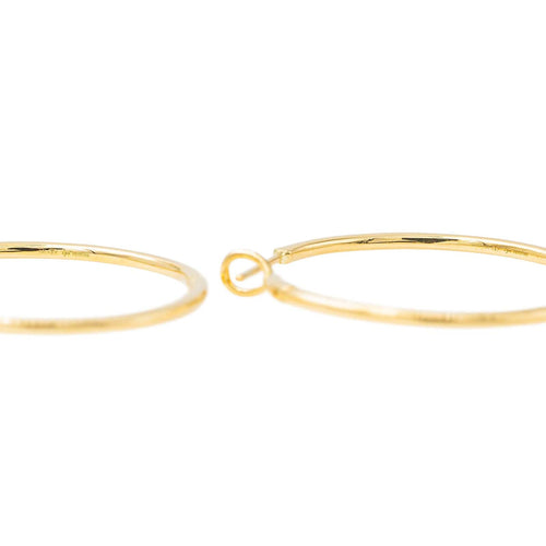 Boucles d'oreilles Boucles d'oreilles Créoles Or jaune Diamant 58 Facettes 3853168RV