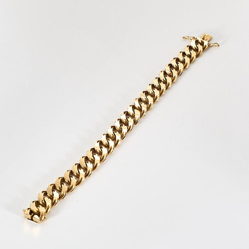 Bracelet Charmant Bracelet gourmette en or rose 58 Facettes ENG11131