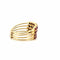 Bague 57 Bague Multi-Rangs Or Jaune & Rubis 58 Facettes 7-GS34284-1
