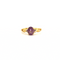 Bague 48 Solitaire Or Jaune & Améthyste 58 Facettes 41-GS34637