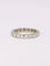 Alliance or blanc diamants 2,2 ct