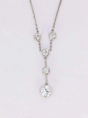 Collier Collier Belle Époque or diamants 58 Facettes 1034.5