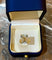 Bague 57.5 Bague or jaune, Aigue-Marine Rectangle 10 Carats 58 Facettes B383