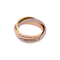 Bague 58 Bague Cartier, "Trinity Classique", trois ors. 58 Facettes 34715