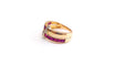 Bague 54 Bague rubis et diamant 58 Facettes Bag.Rub.2Rail.DV