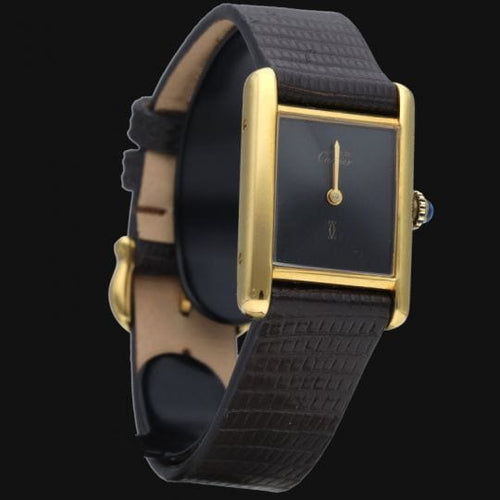 Montre Cartier Montre Tank Vermeil 58 Facettes MT42242