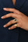 Bague 52 Bague en or jaune, saphir et diamants 58 Facettes