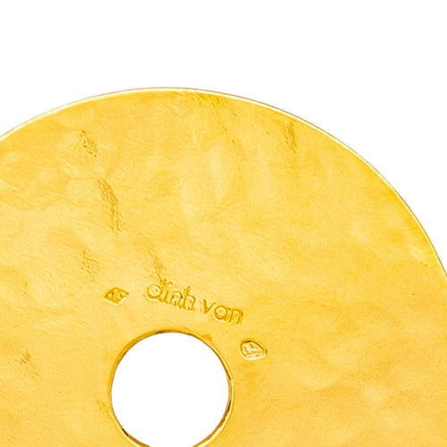Pendentif Dinh Van Pendentif Pi Or jaune 58 Facettes 4424788CN