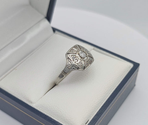 Bague 51 Bague de promise diamants 58 Facettes