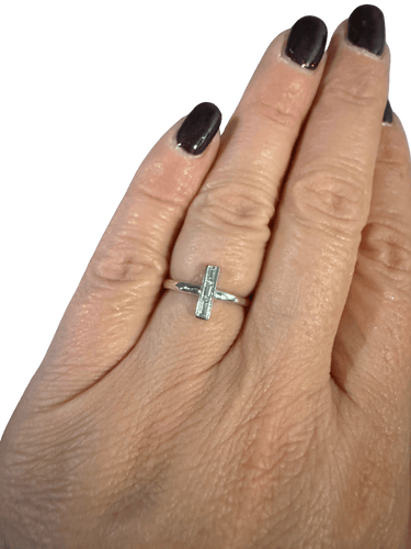 Bague 51 Bague alliance Or blanc et Diamants 58 Facettes Alirblanc