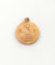 Pendentif Médaille Vierge Marie Or Rose 58 Facettes