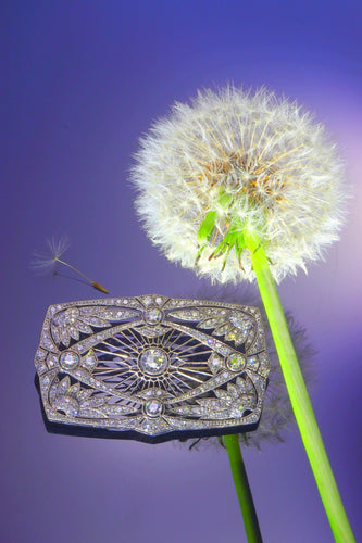 Broche Fusion élégante : broche édouardienne et Art déco 58 Facettes 20302-0004
