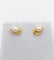 Boucles d'oreilles Puces d'oreilles vintage or jaune perles de cultures 58 Facettes A03213