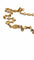 Collier Chaîne en or vintage Cartier maille grain de café 58 Facettes