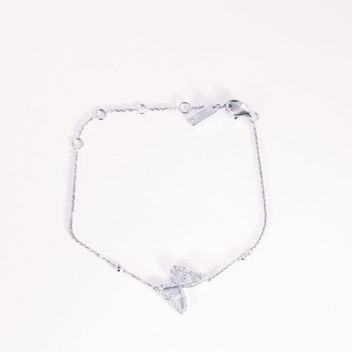 Bracelet MESSIKA -Bracelet Butterfly or blanc et diamants 58 Facettes