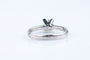 Bague 51 Bague solitaire en or blanc avec diamant 0,50 ct 58 Facettes BG41900043-107