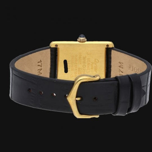 Montre Cartier Montre Tank Vermeil 58 Facettes MT43333