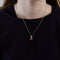 Collier CRISO- Pendentif Tourmaline rose 58 Facettes 240052