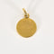 Pendentif AUGIS - Médaille sentimentale en or jaune 58 Facettes CHAL1166