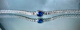 Bracelet Bracelet or blanc saphir et brillants 58 Facettes