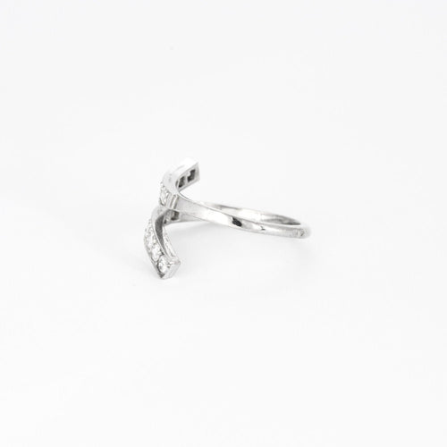 Bague 52 Bague Vague Diamants 58 Facettes