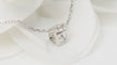 Collier DIHN VAN - Collier Le Cube diamant en or blanc 58 Facettes 32661