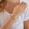 Bracelet Gourmette Vague 58 Facettes LP241