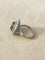 Bague 55 Bague Pompadour citrine 4,5 carats et diamants en or blanc 58 Facettes