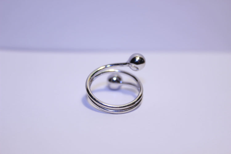 Bague 49 Bague Or blanc 58 Facettes
