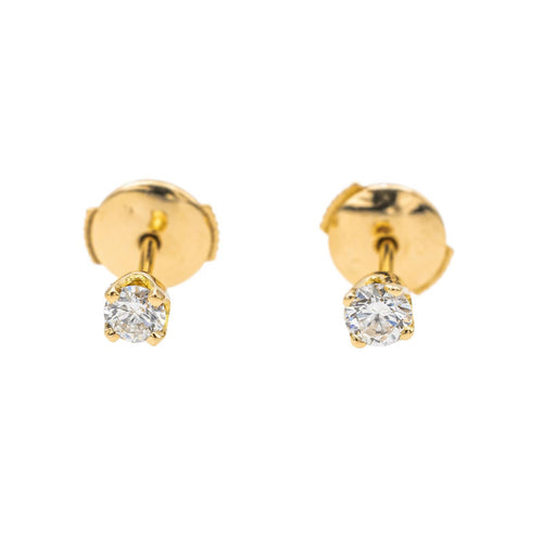 Boucles d'oreilles Boucles d'oreilles Or jaune Diamant 58 Facettes 3743341CN