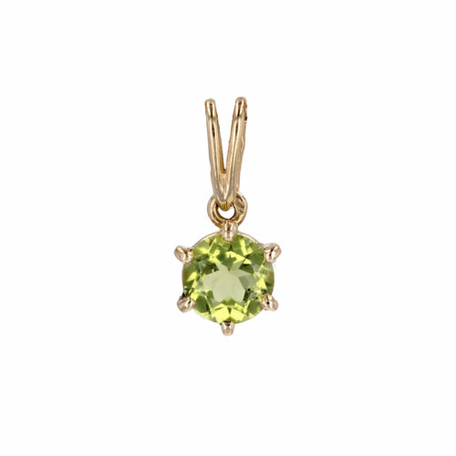 Pendentif Pendentif or péridot 58 Facettes CVP152