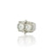 Bague Bague en or blanc et diamant des années 1940 58 Facettes