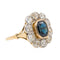 Bague 55 Bague Pompadour Or jaune Saphir 58 Facettes 3090599CN