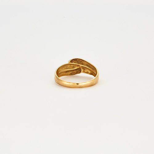 Bague Bague entrelacée or jaune 58 Facettes LP185