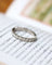 Bague 53 Alliance Destinée Diamants et Platine signée Cartier 58 Facettes A11245
