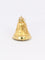 Pendentif Pendentif charms vintage cloche or jaune pierre bleue 58 Facettes 1099.6