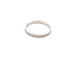 Bague 55 bague MAUBOUSSIN alliance parce que je l'aime en or blanc diamants 58 Facettes 263993