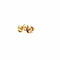 Boucles d'oreilles Puces d'oreilles Or Jaune & Topazes 58 Facettes
