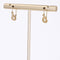 Boucles d'oreilles Boucles d'oreilles anciennes dormeuses or jaune 58 Facettes 18-190A